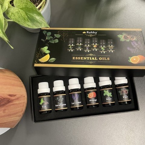 Olejek eteryczny- zestaw 6szt. 10ml Ruhhy 21939 Ruhhy