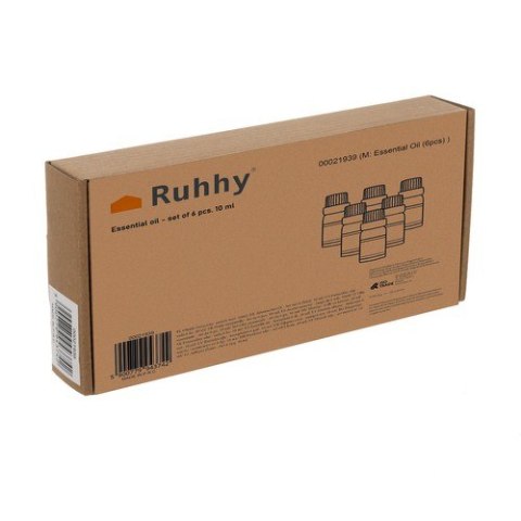 Olejek eteryczny- zestaw 6szt. 10ml Ruhhy 21939 Ruhhy
