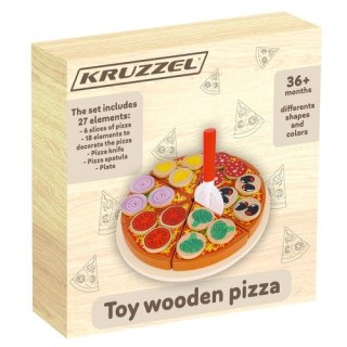 Pizza drewniana - zestaw 22471 Kruzzel