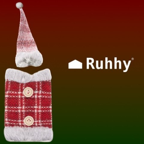 Pokrowiec dekoracyjny na butelkę Ruhhy 22589 Ruhhy Pokrowiec dekoracyjny na butelkę Ruhhy 22589 Ruhhy