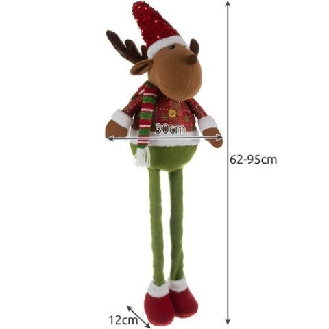 Renifer świąteczny- teleskopowy 95cm Ruhhy 22329 Ruhhy Renifer świąteczny- teleskopowy 95cm Ruhhy 22329 Ruhhy