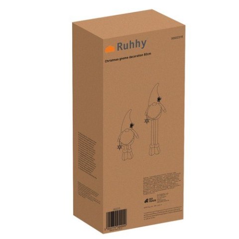 Skrzat świąteczny- teleskopowy 82cm Ruhhy 22315 Ruhhy