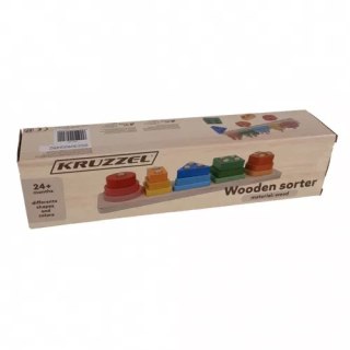 Sorter- układanka drewniana Kruzzel 22492 Kruzzel