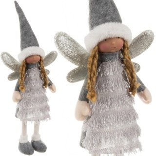Wróżka- figurka świąteczna szara Ruhhy 22343 Ruhhy
