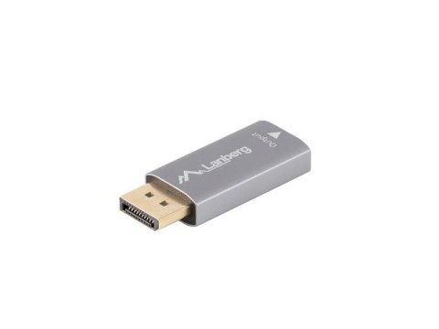Adapter Displayport(M)- HDMI(F)4K srebrny Adapter Displayport(M)- HDMI(F)4K srebrny