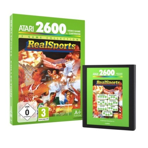 Gra RealSports Collection (Atari 2600+) Cartridge Gra RealSports Collection (Atari 2600+) Cartridge