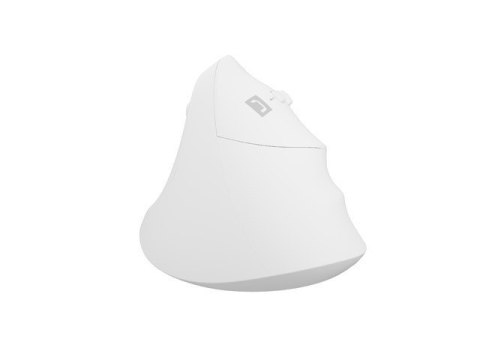 Mysz bezprzewodowa wertykalna Crake 2 BT 5.2 + 2.4GHz biała