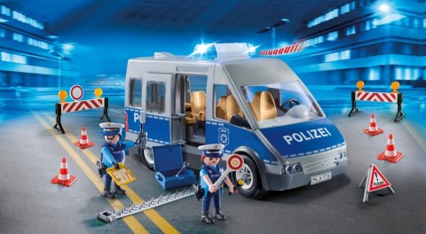 Zestaw z figurkami Action Heroes 71716 Samochód policyjny z blokadą Zestaw z figurkami Action Heroes 71716 Samochód policyjny z blokadą