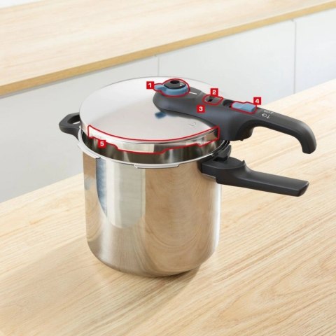 Szybkowar Secure Trendy Pressure 8L P2584401 Szybkowar Secure Trendy Pressure 8L P2584401