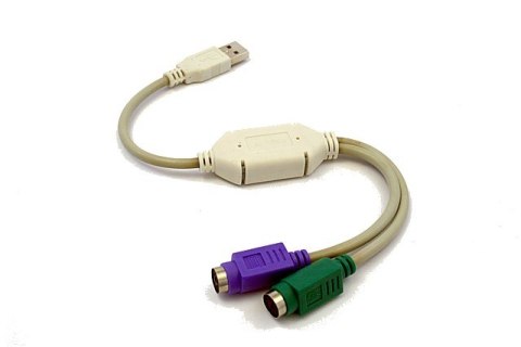 Adapter USB->2xPS2 (klawiatura+mysz) UAPS12 Adapter USB->2xPS2 (klawiatura+mysz) UAPS12