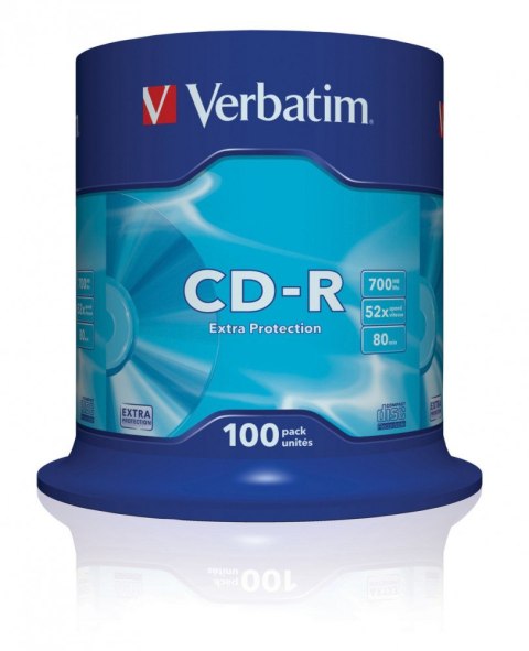CD-R 52x 700MB 100P CB DL Ex Prot 43411 CD-R 52x 700MB 100P CB DL Ex Prot 43411