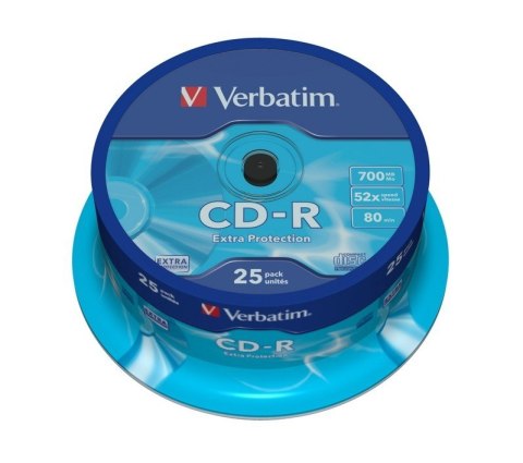 CD-R 52x 700MB 25P CB DL Ex Prot 43432 CD-R 52x 700MB 25P CB DL Ex Prot 43432