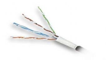 Kabel FTP-ekranowany KAT 5e drut aluminiowo-miedziowy 305m Kabel FTP-ekranowany KAT 5e drut aluminiowo-miedziowy 305m
