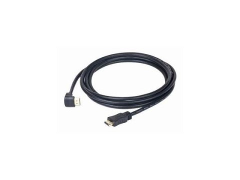 Kabel HDMI-HDMI v2.0 3D TV High Speed Ethernet 1.8M kątowy 90'' (pozłacane końcówki) Kabel HDMI-HDMI v2.0 3D TV High Speed Ethernet 1.8M kątowy 90'' (pozłacane końcówki)