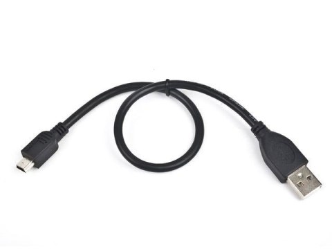 Kabel miniUSB 2.0 CANON 5pin 0.3m czarny Kabel miniUSB 2.0 CANON 5pin 0.3m czarny
