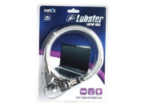 Linka zabezpieczajaca do notebooka LOBSTER KEY Linka zabezpieczajaca do notebooka LOBSTER KEY
