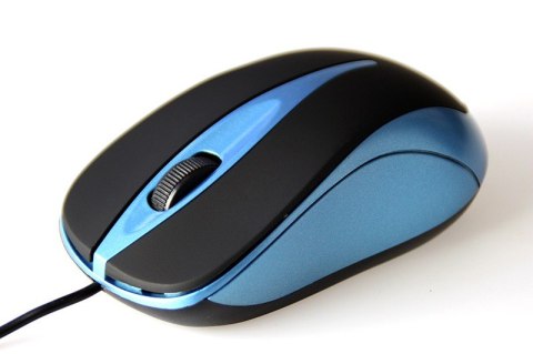 Mysz optyczna 800dpi czarno-niebieska MT1091B Mysz optyczna 800dpi czarno-niebieska MT1091B