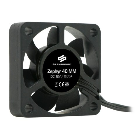 Wentylator Zephyr 40x40x10mm cichy 18,7 dBA BOX Wentylator Zephyr 40x40x10mm cichy 18,7 dBA BOX