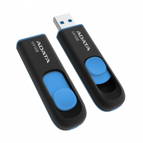 Pendrive DashDrive UV128 32GB USB 3.2 Gen1 czarno - niebieski Pendrive DashDrive UV128 32GB USB 3.2 Gen1 czarno - niebieski