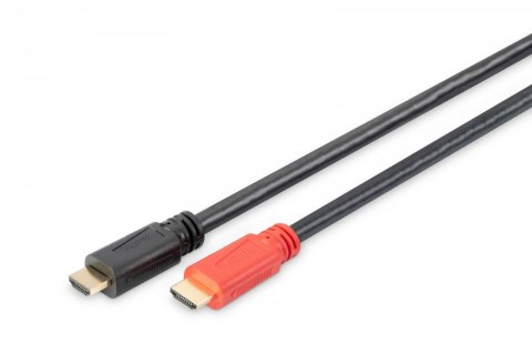 Kabel połączeniowy HDMI HighSpeed z Ethernetem ze wzmacniaczem 4K 30Hz UHD HDMI A/A M/M 15m Kabel połączeniowy HDMI HighSpeed z Ethernetem ze wzmacniaczem 4K 30Hz UHD HDMI A/A M/M 15m