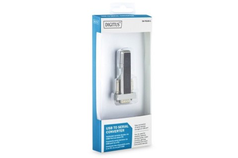 Konwerter/Adapter USB 1.1 do RS232 (DB9) z kablem Typ USB A M/Ż 80cm Konwerter/Adapter USB 1.1 do RS232 (DB9) z kablem Typ USB A M/Ż 80cm