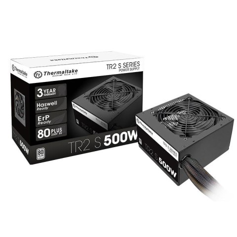 Chłodzenie TR2 S Black 500W (80+ 230V EU, 2xPEG, 120mm, Single Rail) Chłodzenie TR2 S Black 500W (80+ 230V EU, 2xPEG, 120mm, Single Rail)