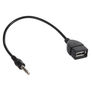 Przejściówka wtyk jack gniazdo USB OTG MCTV-693