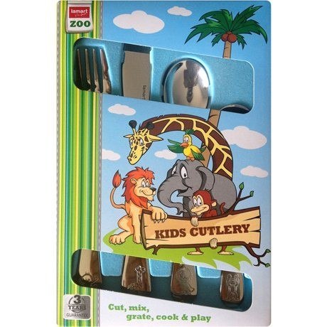 Zestaw sztućców dla dzieci ZOO LT 5005 Zestaw sztućców dla dzieci ZOO LT 5005
