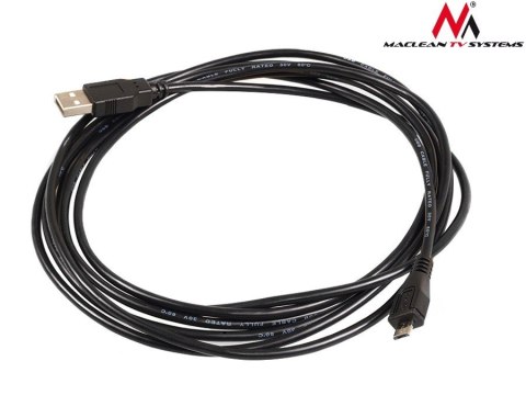 Kabel USB 2.0 wtyk-wtyk micro 3m MCTV-746 Kabel USB 2.0 wtyk-wtyk micro 3m MCTV-746