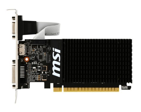 Karta graficzna GeForce GT 710 2GB DDR3 64BIT DVI/D-SUB/HDMI Karta graficzna GeForce GT 710 2GB DDR3 64BIT DVI/D-SUB/HDMI