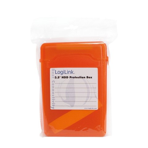 Pudełko ochronne do HDD 3.5 cala Pomarańczowe Pudełko ochronne do HDD 3.5 cala Pomarańczowe