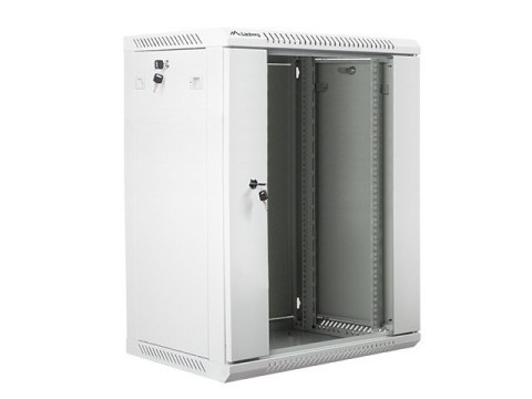 Szafa instalacyjna wisząca 19'' 15U 600X450mm szara (drzwi szklane) Szafa instalacyjna wisząca 19'' 15U 600X450mm szara (drzwi szklane)