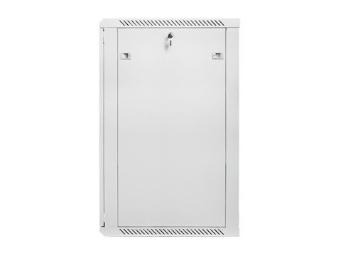 Szafa instalacyjna wisząca 19 22U 600X600mm szara (drzwi szklane) Szafa instalacyjna wisząca 19 22U 600X600mm szara (drzwi szklane)