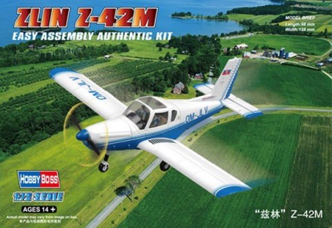 Model plastikowy ZLIN Z-42M Model plastikowy ZLIN Z-42M