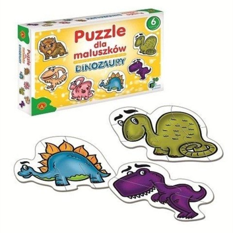 Puzzle dla Maluszków - Dinozaury 27 elementów Puzzle dla Maluszków - Dinozaury 27 elementów