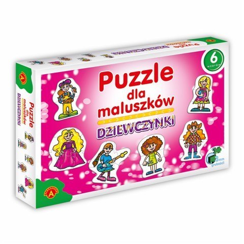 Puzzle dla Maluszków - Dziewczynki Puzzle dla Maluszków - Dziewczynki