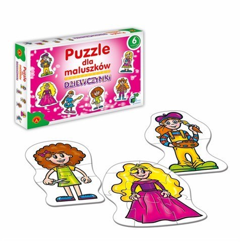 Puzzle dla Maluszków - Dziewczynki Puzzle dla Maluszków - Dziewczynki