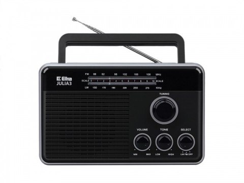 Radio Julia 3 czarny Radio Julia 3 czarny