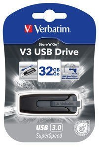 V3 USB 3.0 Drive 32GB Black V3 USB 3.0 Drive 32GB Black