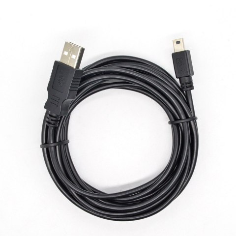 Kabel USB - Mini USB 3m. czarny Kabel USB - Mini USB 3m. czarny