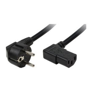 Kabel zasilający Schuko IEC-C13, m/ż Kabel zasilający Schuko IEC-C13, m/ż