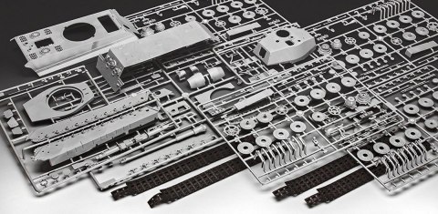 Model plastikowy Tiger II Henschel Turret Model plastikowy Tiger II Henschel Turret