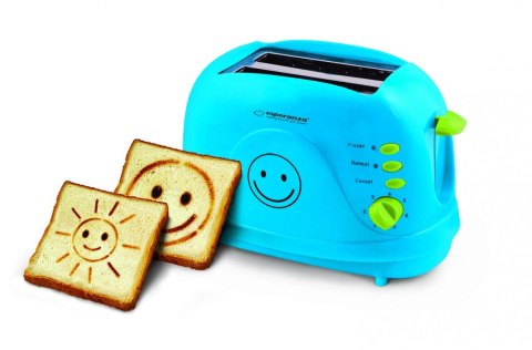 TOSTER SMILEY NIEBIESKI TOSTER SMILEY NIEBIESKI
