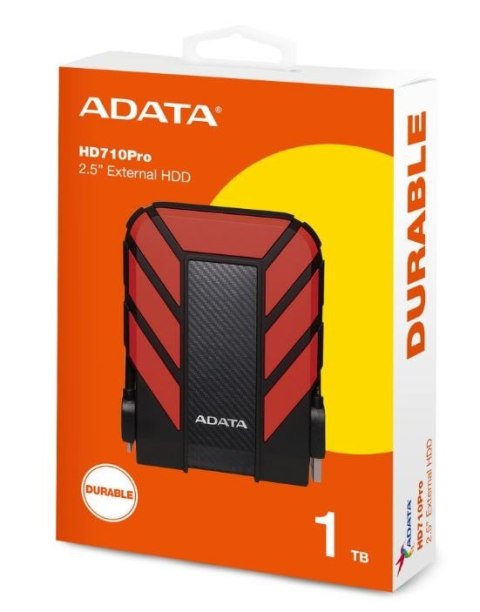 DashDrive Durable HD710 1TB 2.5'' USB3.1 Czerwony DashDrive Durable HD710 1TB 2.5'' USB3.1 Czerwony