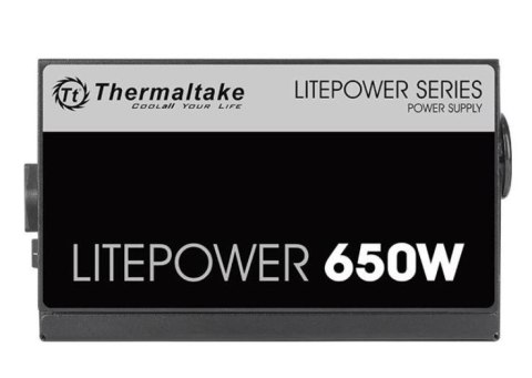 Litepower II Black 650W (Active PFC, 2xPEG, 120mm, Single Rail) Litepower II Black 650W (Active PFC, 2xPEG, 120mm, Single Rail)