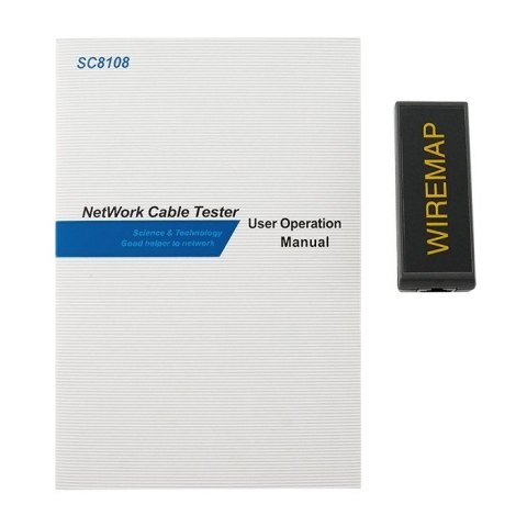 Tester okablowania LAN | RJ45 | RJ12 | BNC Tester okablowania LAN | RJ45 | RJ12 | BNC