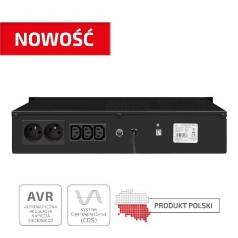 UPS ECO Pro 1000 AVR CDS 19" 2U UPS ECO Pro 1000 AVR CDS 19" 2U
