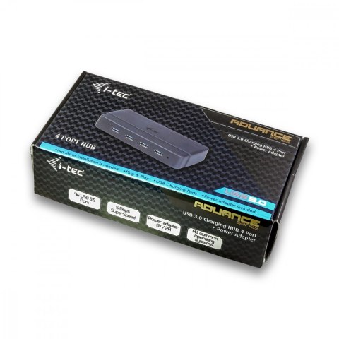 USB 3.0 Charging HUB 4 port z zasilaczem USB 3.0 Charging HUB 4 port z zasilaczem