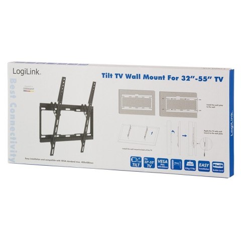Uchwyt ścienny LCD/LED VESA, 32-55', max.35kg Uchwyt ścienny LCD/LED VESA, 32-55', max.35kg
