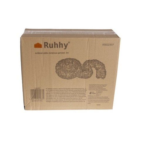 Girlanda choinkowa- biała 6m Ruhhy 22307 Ruhhy